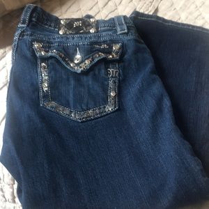 Miss Me -Mid-rise Easy Cropped